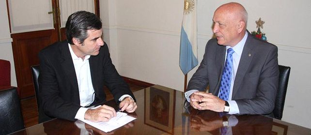 Bonfatti y el titular del PJ hablaron sobre una reforma constitucional
