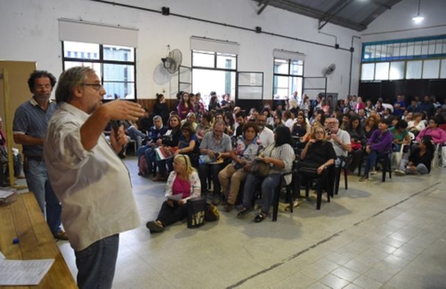Los docentes de Amsafé Rosario