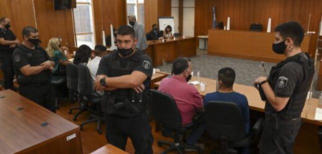 La sala del Centro de Justicia Penal donde se dictó el polémico fallo por el crimen de María del Rosario Vera.