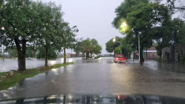 Las lluvias golpearon el norte de la provincia: en Villa Ocampo cayeron 250 milímetros en pocas horas