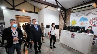 Voluntarios de Argentina ya reciben la segunda dosis de la vacuna de Pfizer