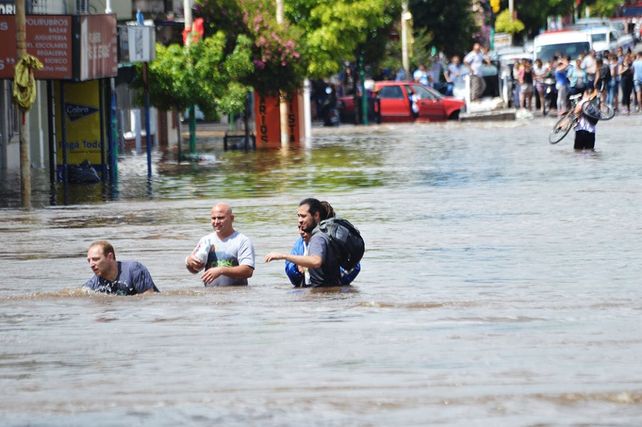 El municipio de Pergamino declaró el alerta rojo. Foto La Opinión.&nbsp;