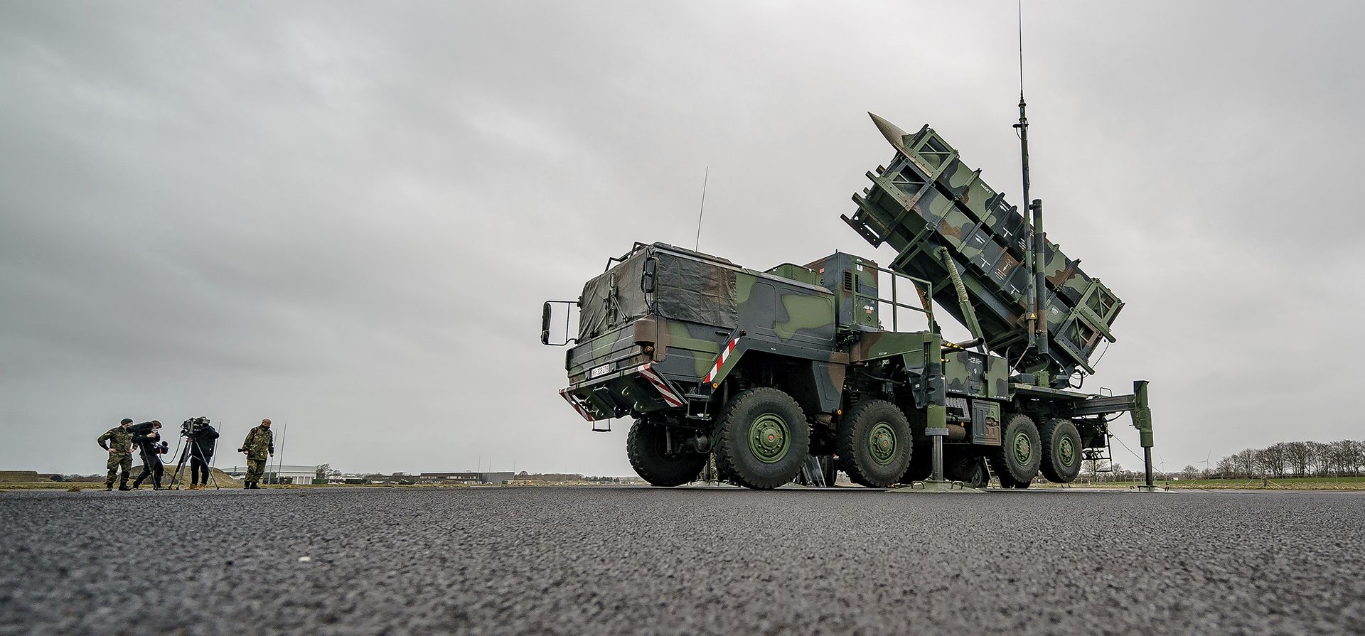 Presentación ante los medios de sistemas de misiles antiaéreos
