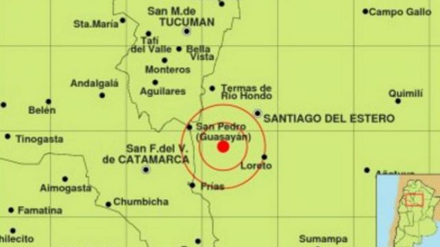 Un fuerte temblor sacudió a Santiago del Estero durante la madrugada