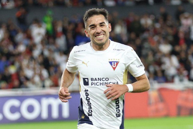 Lisandro Alzugaray se convirtió en un ídolo de la Liga de Quito.