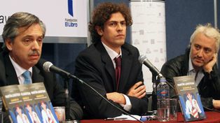 Con su aparici&oacute;n y sus palabras, Lousteau revolucion&oacute; la Feria del Libro