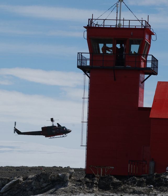 Mejoras. La torre de control de la base antártica será dotada de radares y sistemas electrónicos para vuelos por instrumentos.&nbsp;