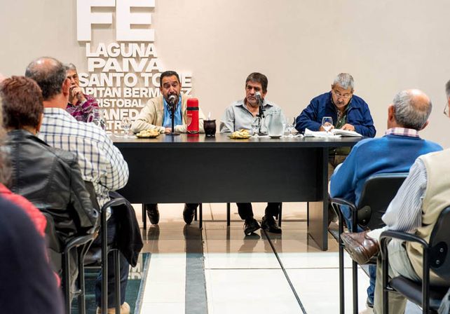 Reunión. Se llevó a cabo en Santa Fe. Decidieron seguir con las negociaciones en el marco conciliatorio obligatorio / Foto: Gentileza Festram