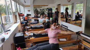 Instructor de Pilates Reformer con Mirta de Fussi