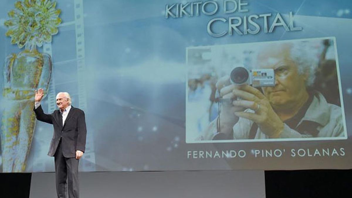 Pino Solanas ganó el premio de honor en el Festival de Gramado