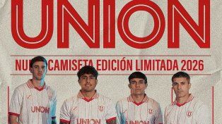 Unión presentó una camiseta retro que revive una parte de su historia