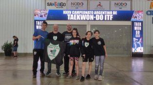 Los representantes de la Asociación de Taekwondo Oficial de Entre Ríos lograron grandes resultados.