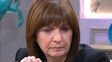 ¡Cuántas cosas te pasan a vos como ministra!, le dijo la conductora a Patricia Bullrich. ¡Cuántas cosas te pasan a vos como ministra!, le dijo la conductora a Patricia Bullrich.