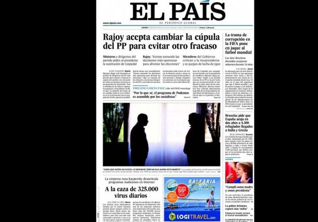 Cómo reflejaron el escándalo en la FIFA los 20 diarios más importantes del mundo