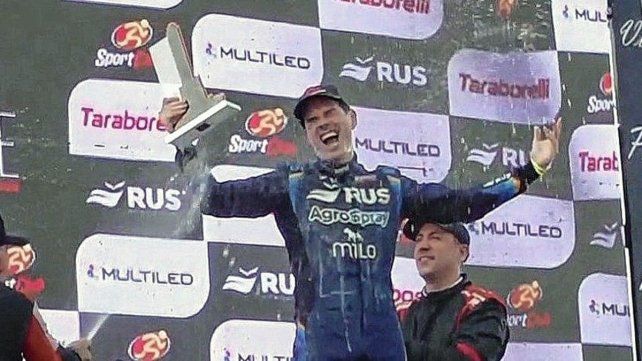 Un exjugador de Colón se dio un gusto en Fiat Competizione