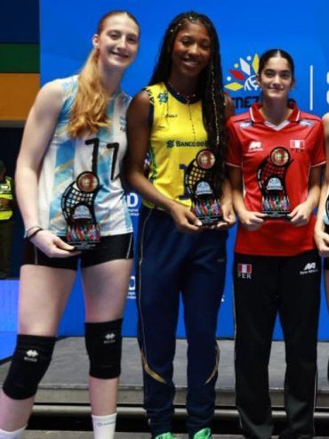 Catalina Borrero Müller en el equipo ideal del Sudamericano U19