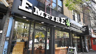 Un club de cannabis en Nueva York, donde hay un auge de estos establecimientos.&nbsp;