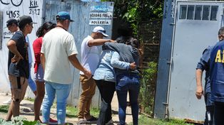 La familia de Acosta, que luego denunciarían el hecho como gatillo fácil.