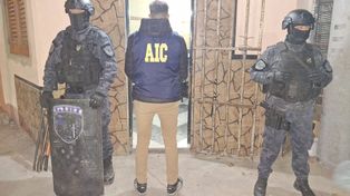 La casa de zona sur donde fue detenido el extorsionador