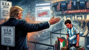 La administración de Donald Trump prohibirá la entrada a los hinchas al Mundial de Estados Unidos si tuvieran expresiones antisemitas