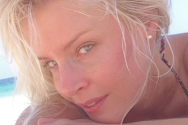 La sueca Larsson derritió a Instagram con una foto muy caliente