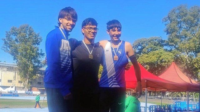 Kevin Ávila de Velocidad y Resistencia se destacó en lanzamiento de jabalina en el Provincial U20 que se llevó a cabo en Rosario.