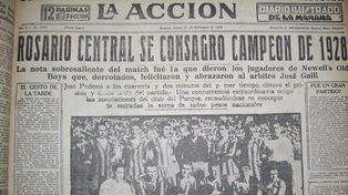 El recuerdo. La portada de La Acción, el día después de la consagración.