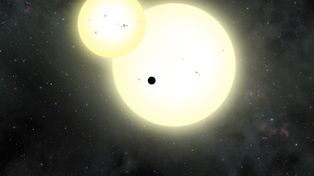 Descubren extraño planeta que gira alrededor de dos soles