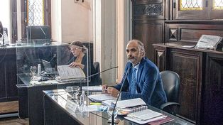 Conforme. El fiscal Candioti logró la pena de cinco años de prisión que había solicitado en su alegato.