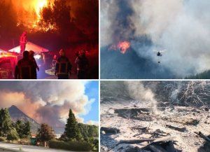 Chubut: continúan los incendios y buscan a los responsables