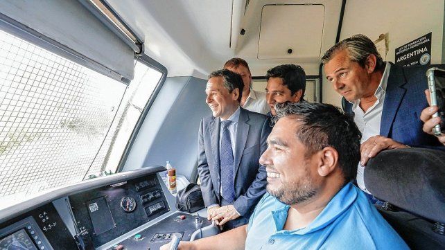 El intendente Adán Bahl y el ministro de Transporte de la Nación