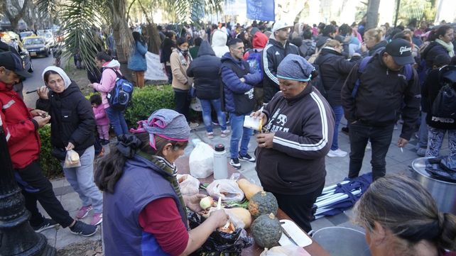 Numerosas organizaciones marcharon hasta Tribunales Federales (Oroño 940) para pedir por 