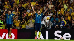 Colombia ganó en su vuelta a los mundiales.