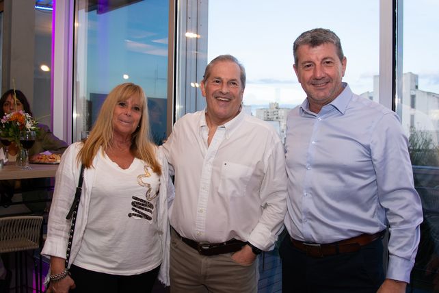 Mónica Rubio, Pablo Ablada y Pablo Porta  