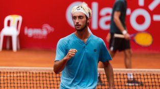 El plantense Thiago Tirante eliminó al máximo favorito para seguir con vida en el Challenger de Gran Bretaña.