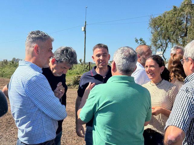 Comenzaron las obras de conectividad interdepartamental entre las localidades de Wheelwright y Juncal