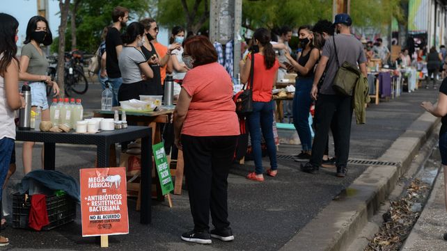 Ambientalistas montaron una feria en el marco de la 2ª Jornada Segunda Acción Plurinacional por el Agua