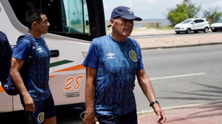 El plantel de Central ya está en Uruguay
