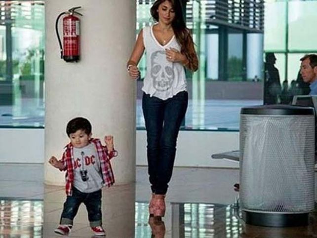 Thiago ya camina. Foto: Instagram