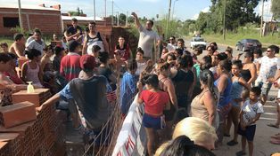 Fin de la toma. Los vecinos decidieron retirarse del predio que se encontraba ocupado.