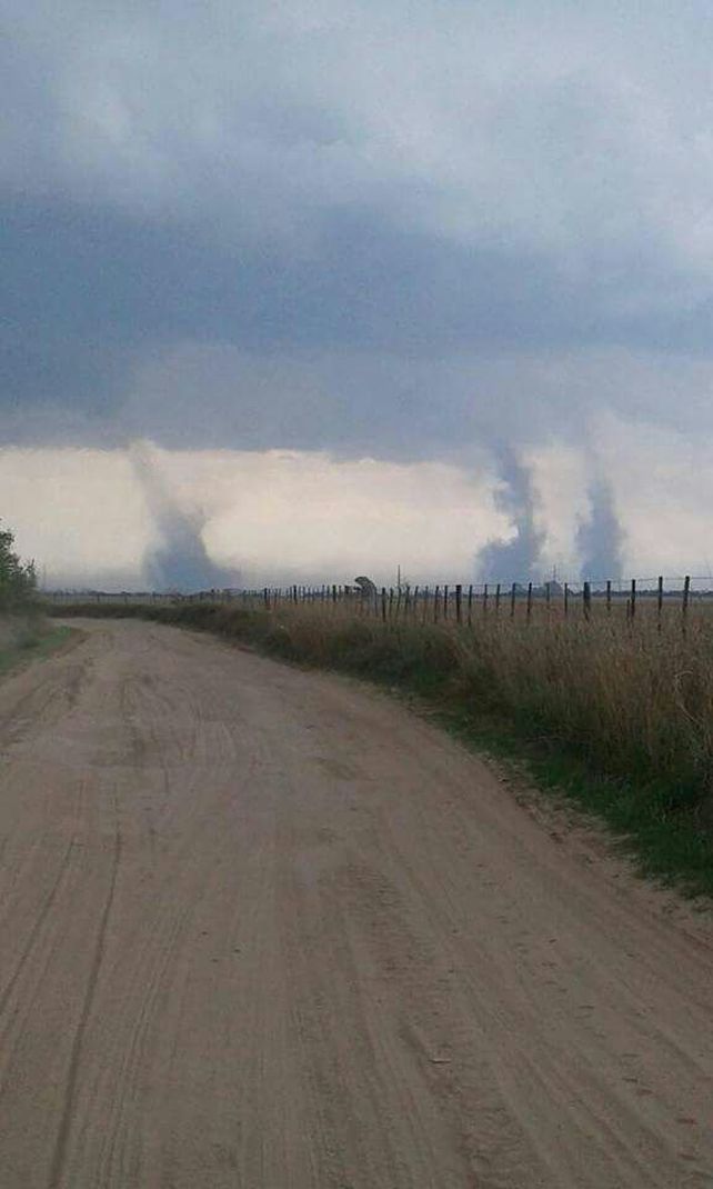 Las imágenes en Río Cuarto.&nbsp;