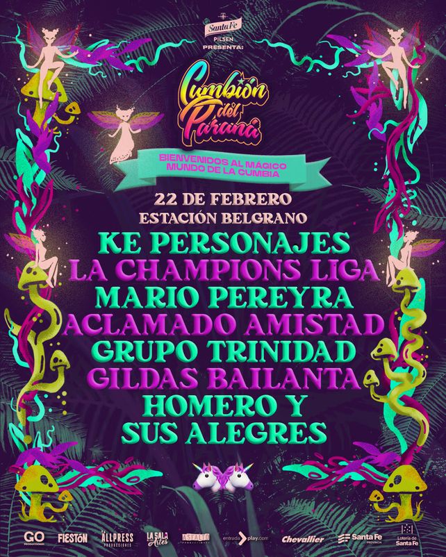 Cumbión del Paraná en la Estación Belgrano