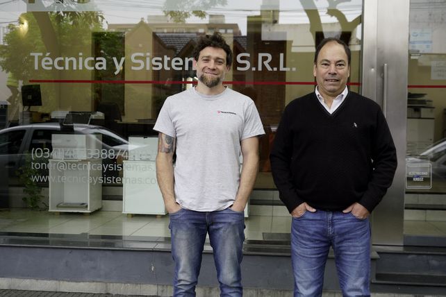 Gabriel Boutter y Gerardo Bedini