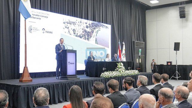 En VIVO: el Concejo Deliberante de Paraná inaugura el período legislativo 2023