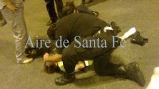 Un joven de 19 años evadió un control de alcoholemia y chocó un patrullero