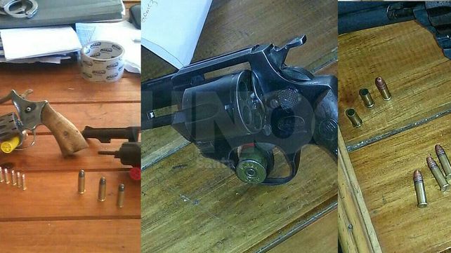 Detuvieron a dos violentos tiratiros, les secuestraron dos armas, balas y cartuchos