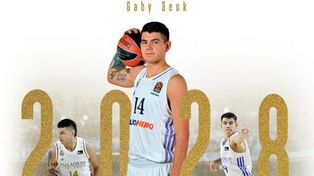 Gabriel Deck seguirá en el Real Madrid hasta 2028.