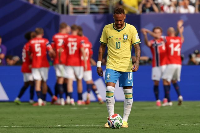 Brasil cayó ante Noruega y Neymar se despidió de su último Mundial.