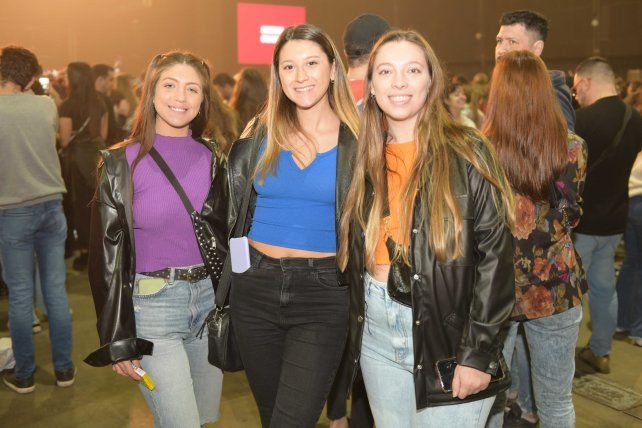 Guadalupe Cajal, Valentina Rébori y Sofía Ross