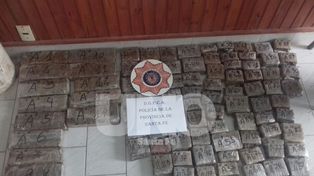 Secuestraron 30 kilos de marihuana y apresaron a dos narcotraficantes en el norte santafesino